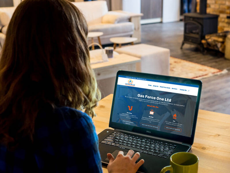 A great feature of a Nettl Sheffield website is that Gas Force One's site will constantly evolve with technology.